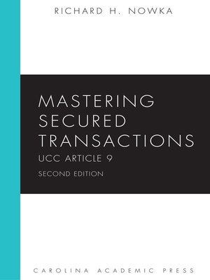cover image of Mastering Secured Transactions
